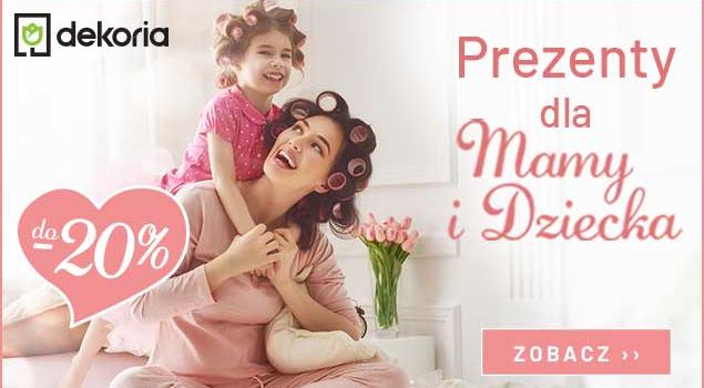 Prezenty z okazji dnia mamy i dziecka do -20%